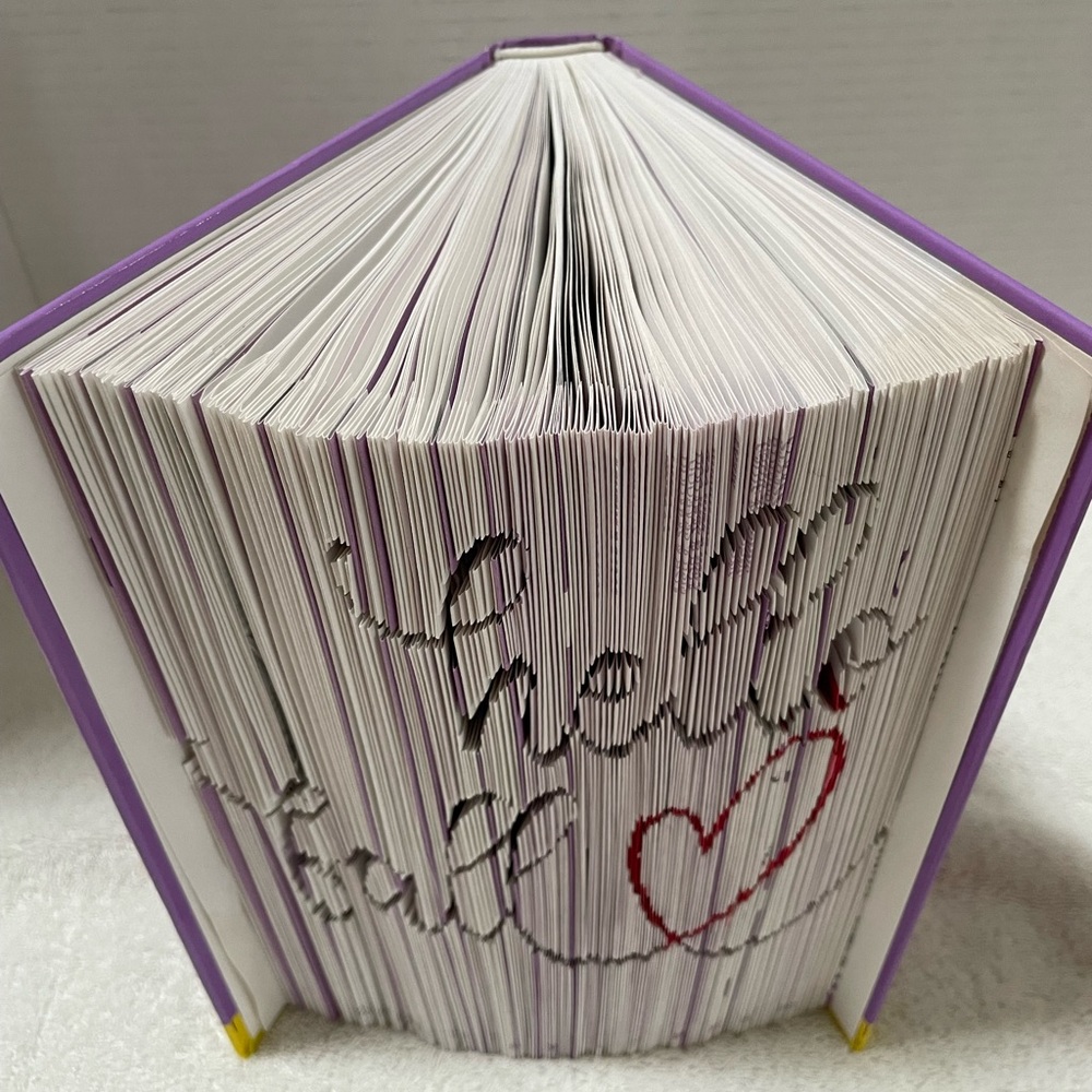 Handmade hello fall book